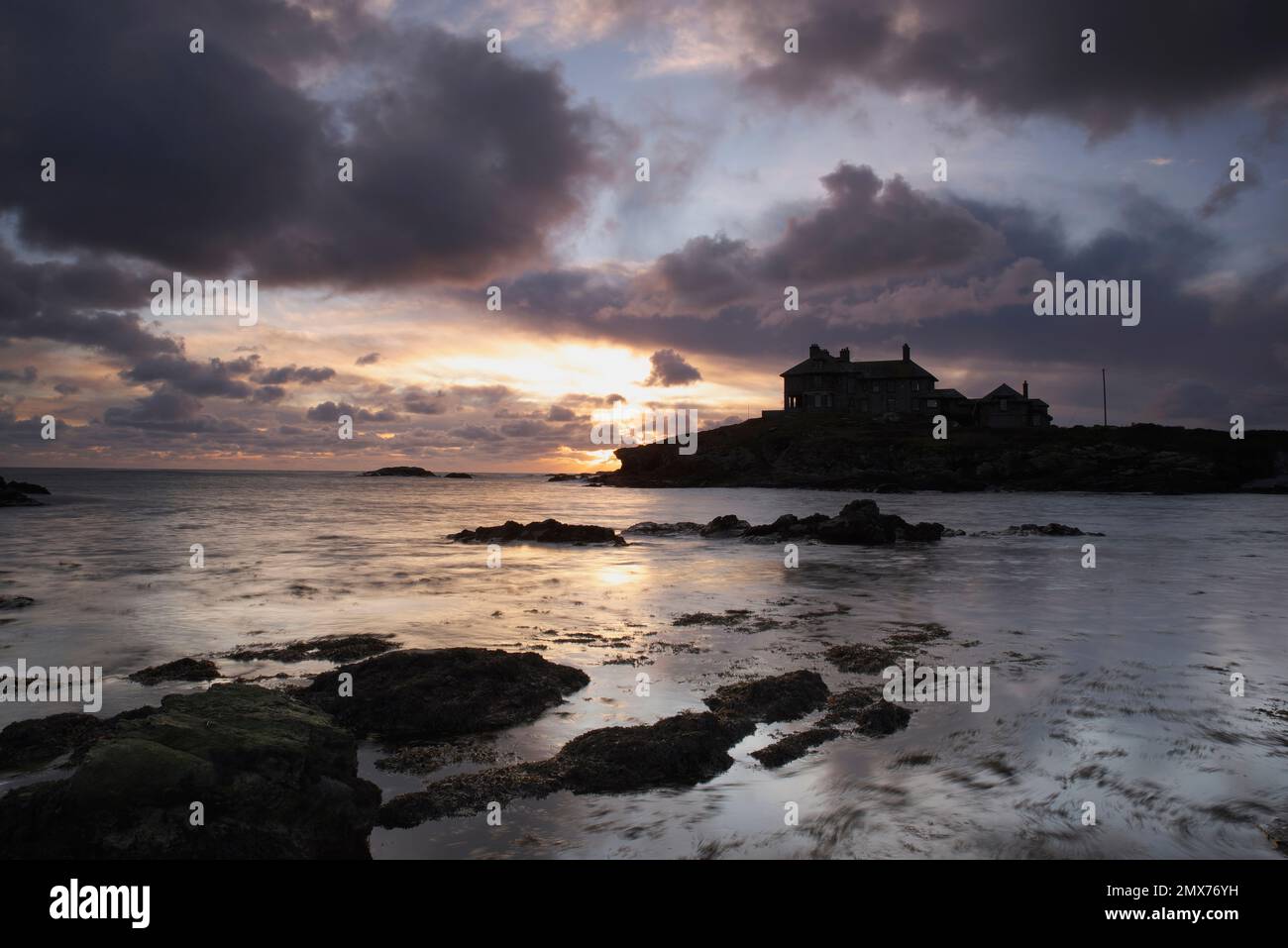 Craig y Mor, Lon Isallt, Trearddur Bay, Galles del Nord, Regno Unito, Foto Stock