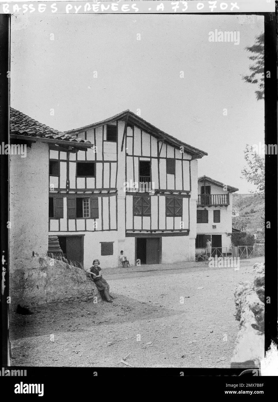 Bas-Cambo, Francia , 1928 - Aquitaine - Auguste Léon Foto Stock