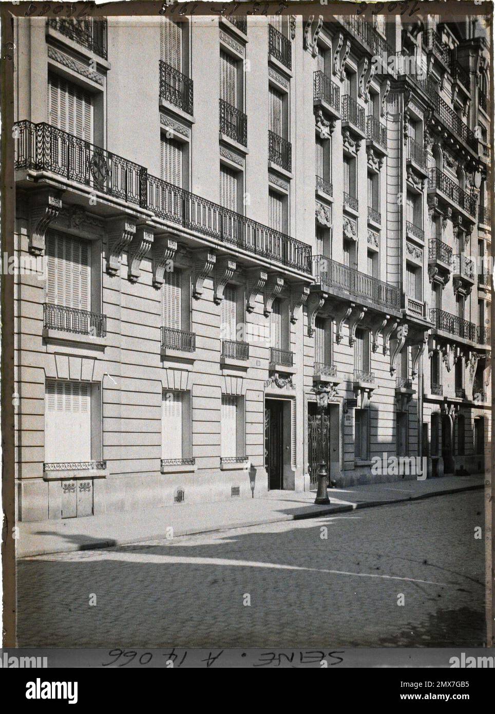 Parigi (16th arr.), case abbandonate in Francia, 10-8 rue Raynouard , Foto Stock