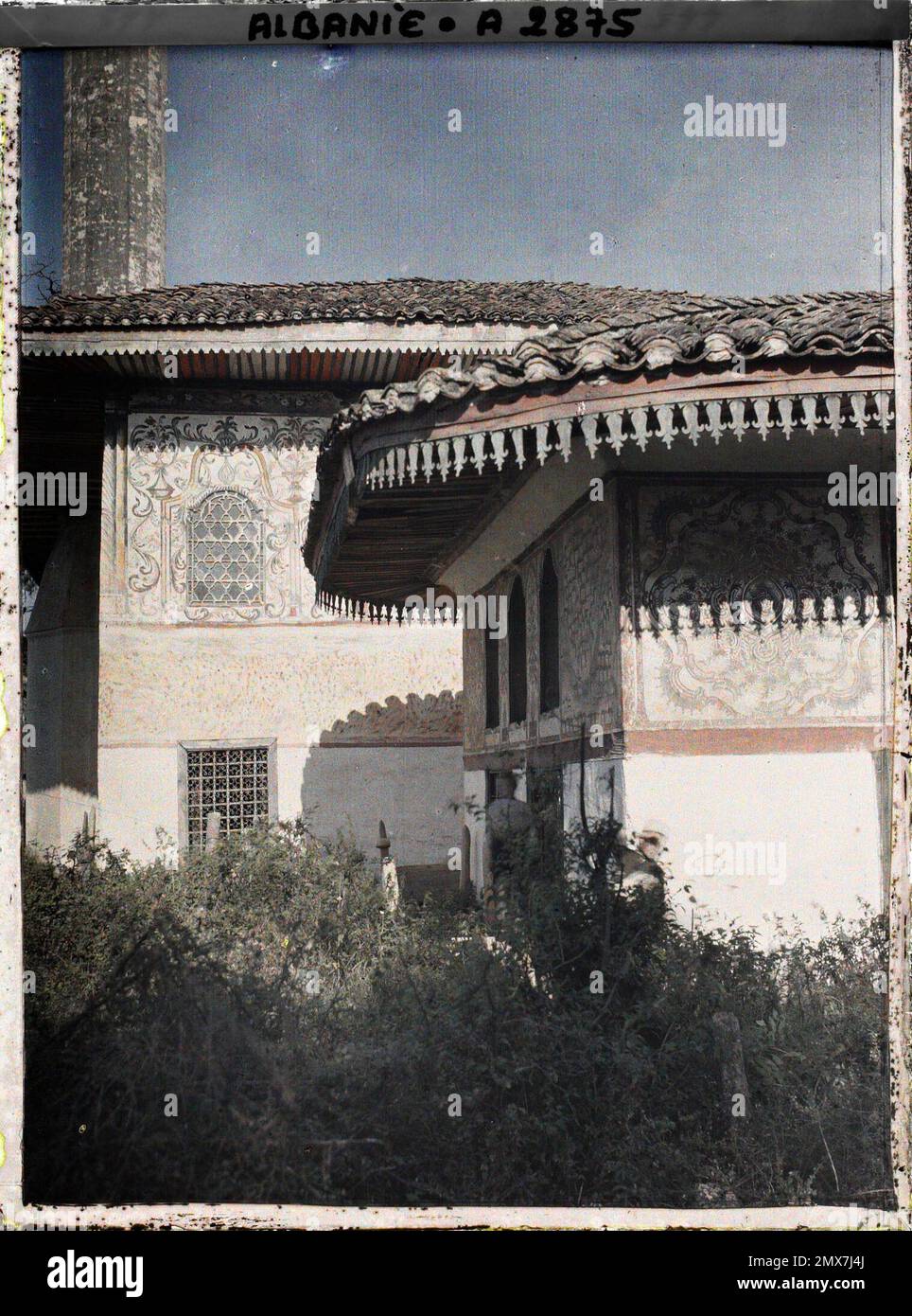 TRANA , Albanie Mosé et sérée ( Maleyélé , 1913 - Balcani, Italia - Jean Brunhes e Auguste Léon - (settembre - ottobre 23) Foto Stock