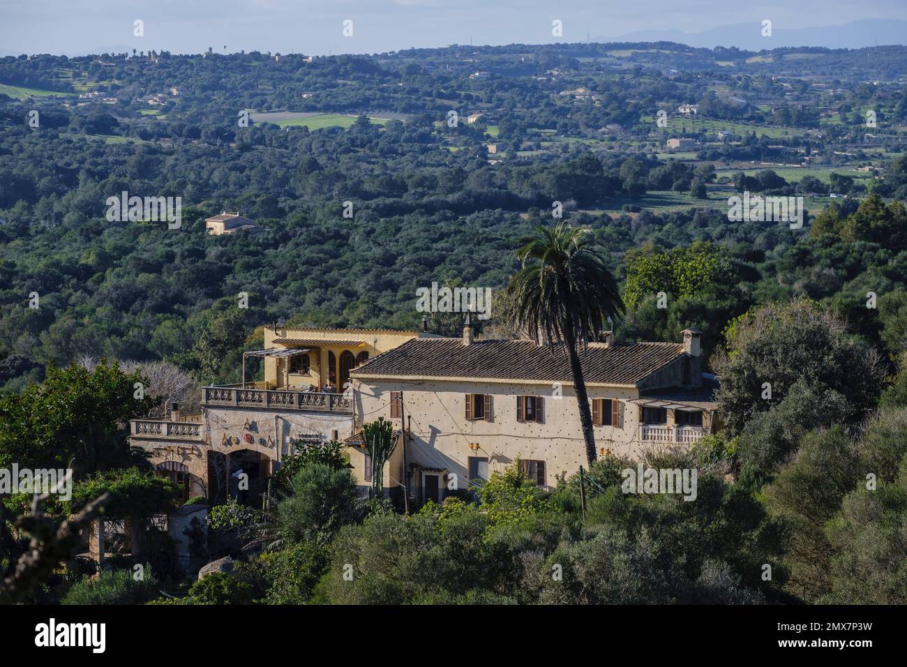 Luogo della battaglia di mallorca, Son Servera, Maiorca, Isole Baleari, Spagna Foto Stock