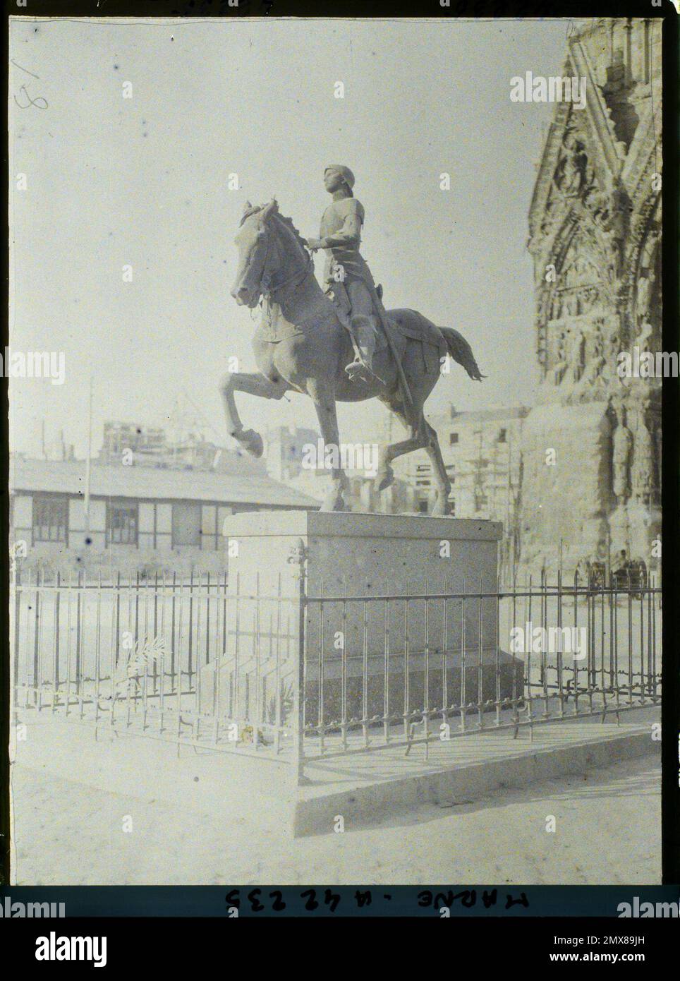 Reims, Francia , 1924 (?) - Reims - Auguste Léon Foto Stock