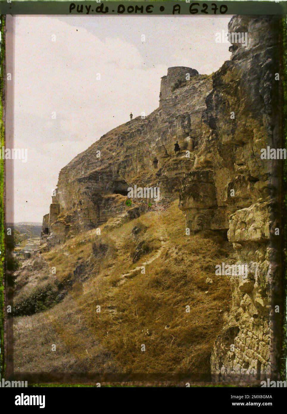 Puy-de-Dôme, Francia , 1911 - Centro di Francia Auvergne Borgogna - Auguste Léon - (luglio 17 - agosto 6) Foto Stock