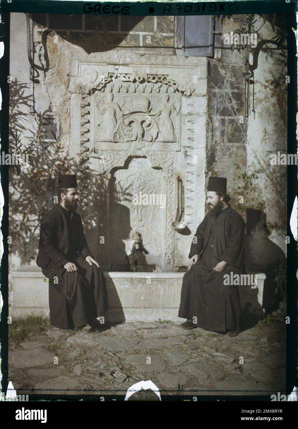 Mont Athos, Grecia , 1918 - Grecia - Fernand Cuville - (settembre) Foto Stock