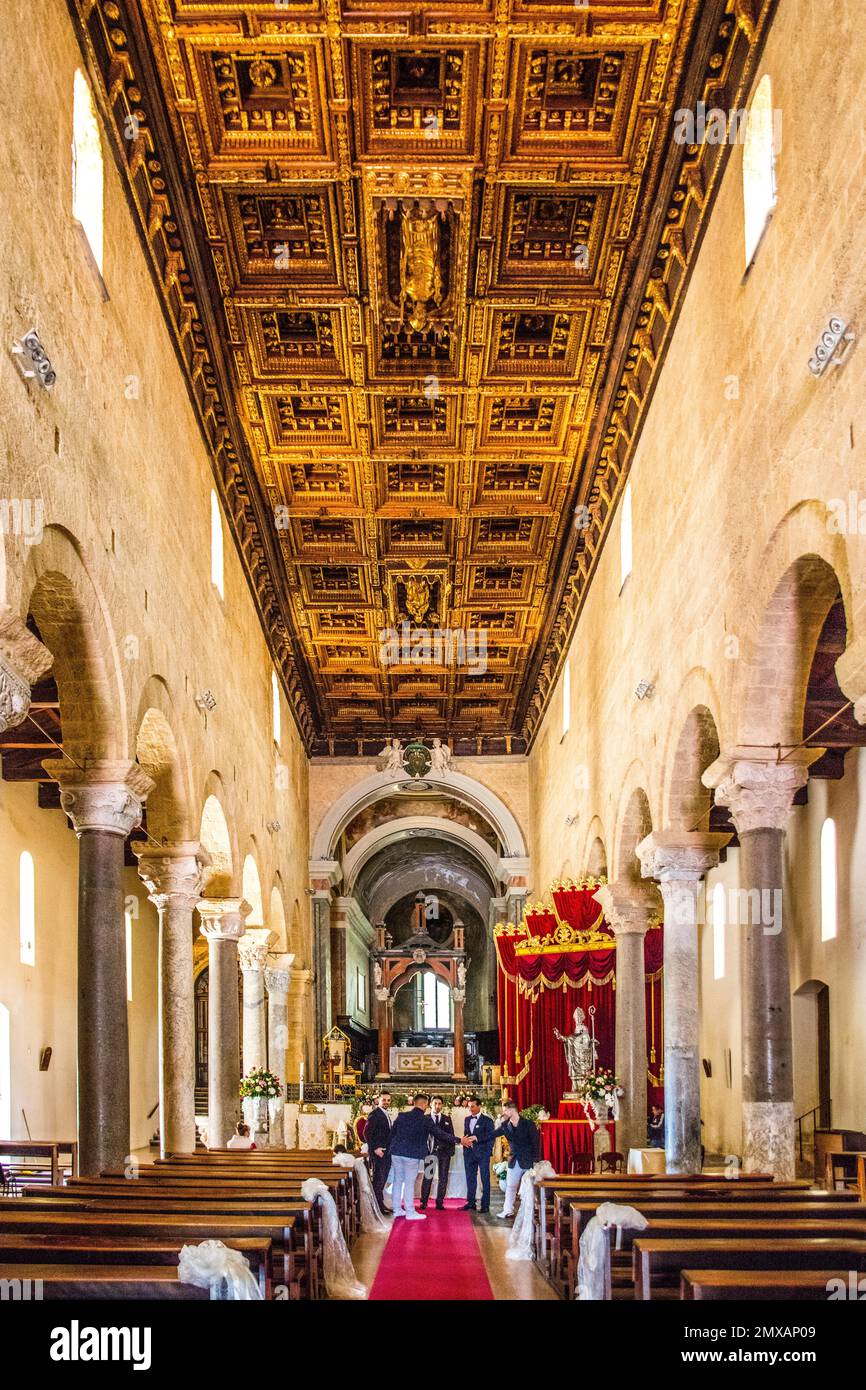 Cattedrale di San Cataldo, Taranto, Puglia, Taranto, Puglia, Italia Foto Stock