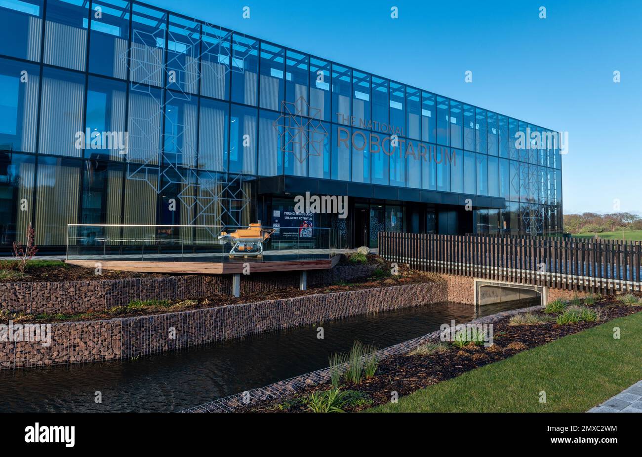Il Robotarium Nazionale alla Heriot-Watt University di Edimburgo Foto Stock