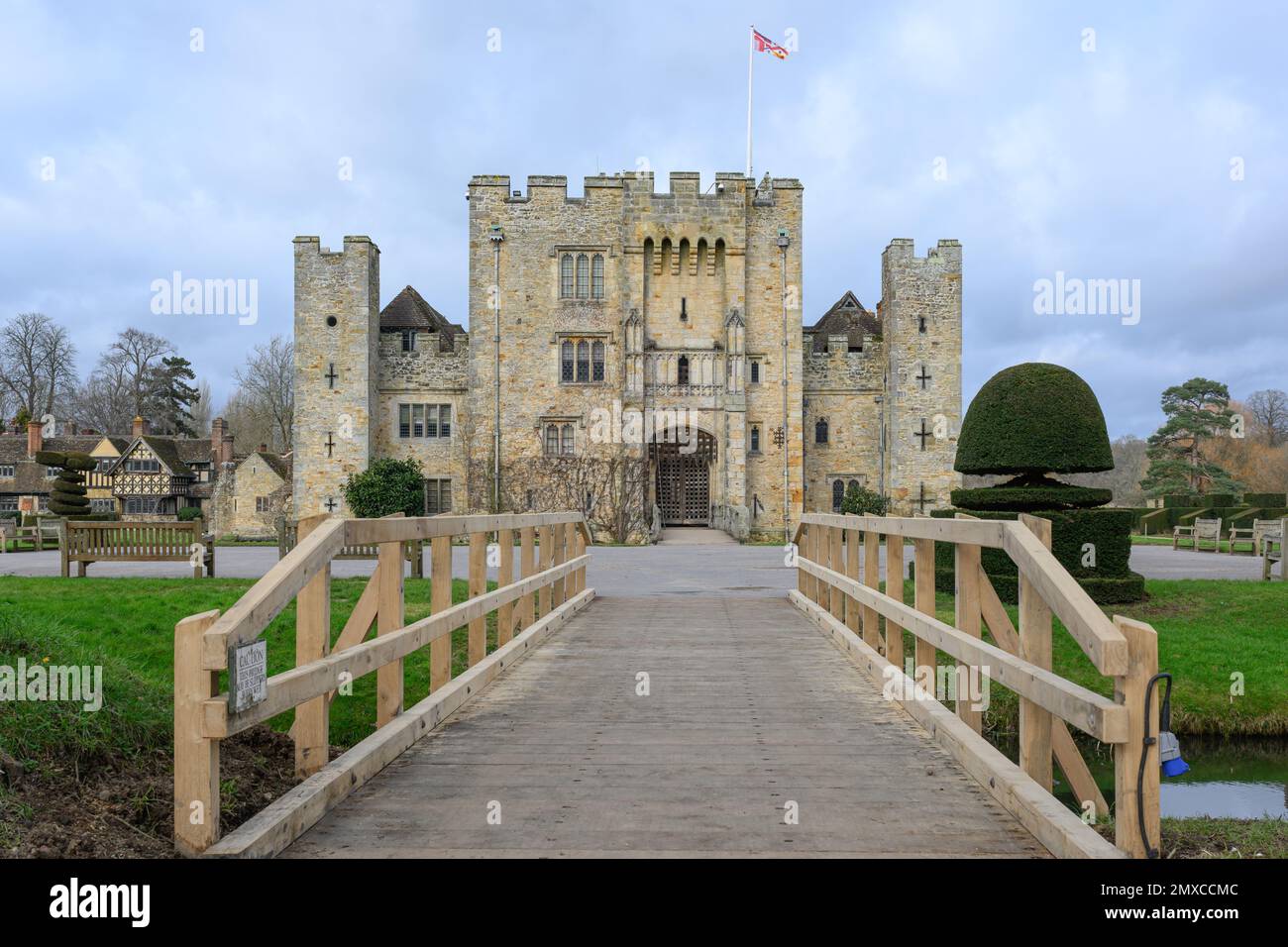 Il castello di Hever, Kent, Regno Unito Foto Stock