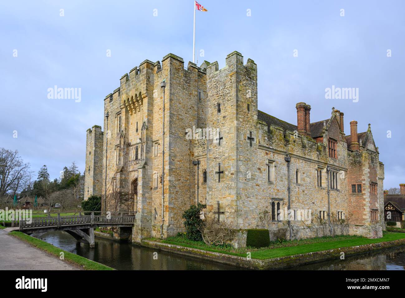 Il castello di Hever, Kent, Regno Unito Foto Stock