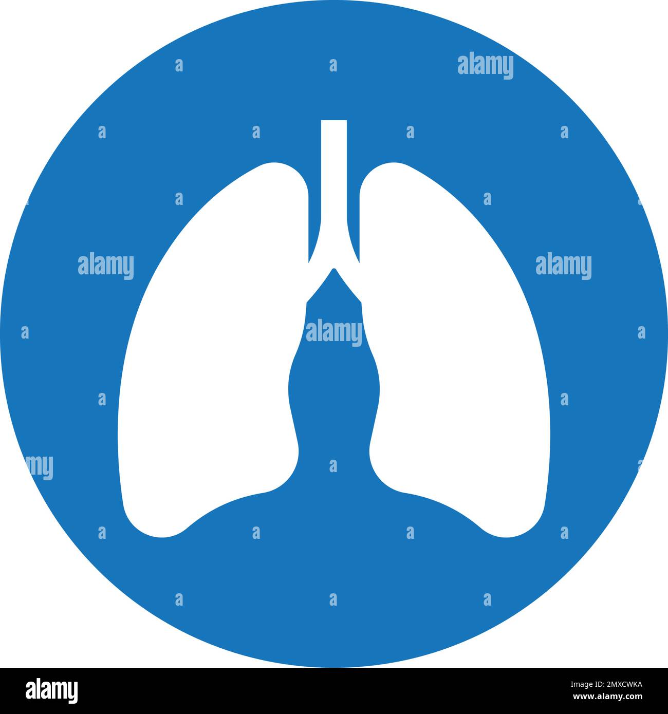 Icona polmoni modello disegno illustrazione vettoriale.EPS 10 Illustrazione Vettoriale