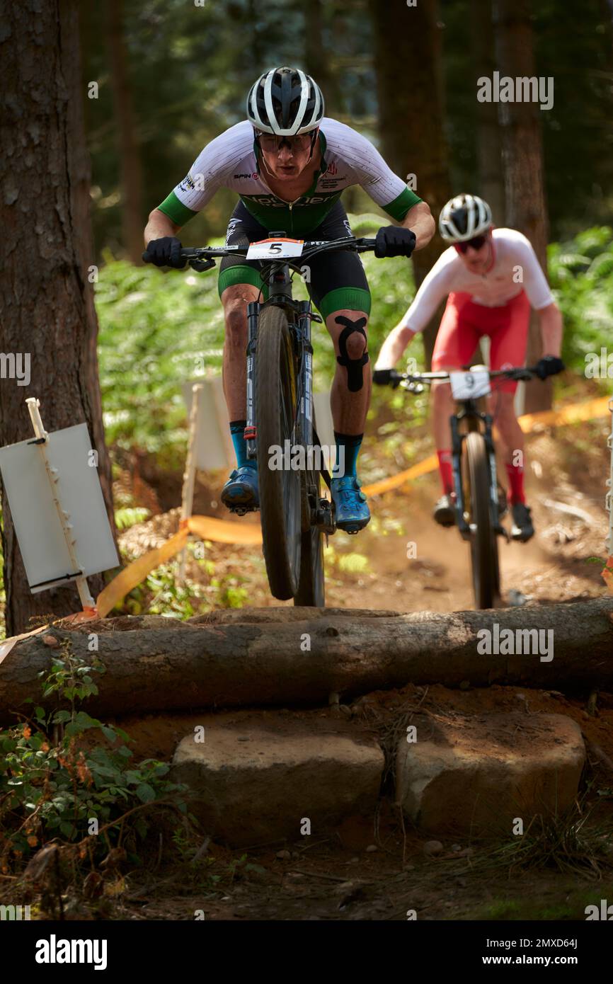 Commonweath Games 2022, Cannock Chase UK. mountain Bike Foto Stock