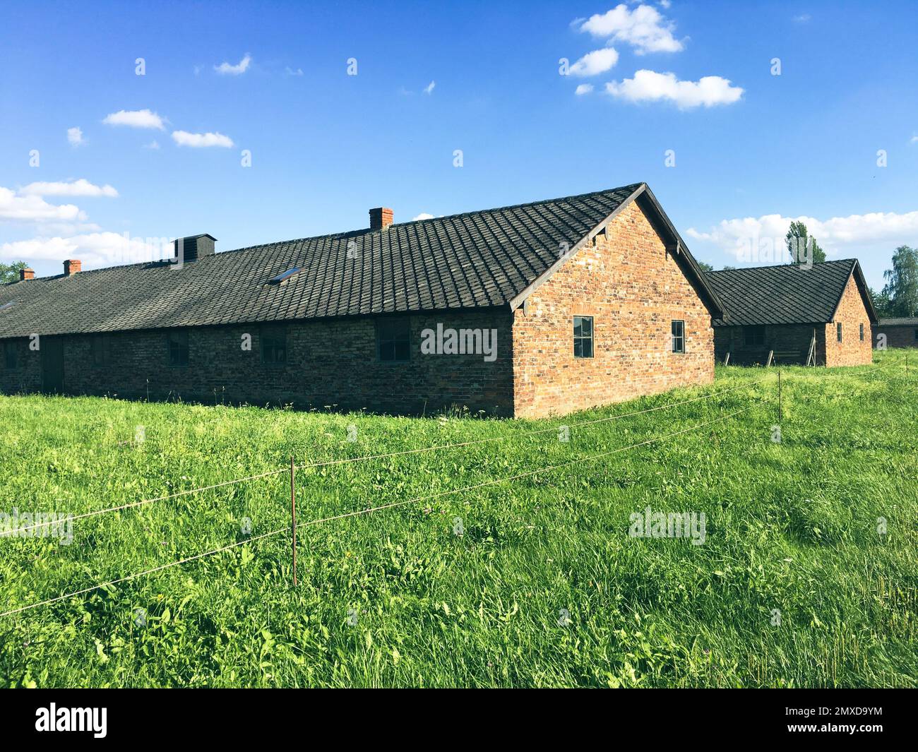 A KL Auschwitz, il più grande dei campi di concentramento e dei centri di sterminio nazisti tedeschi Foto Stock