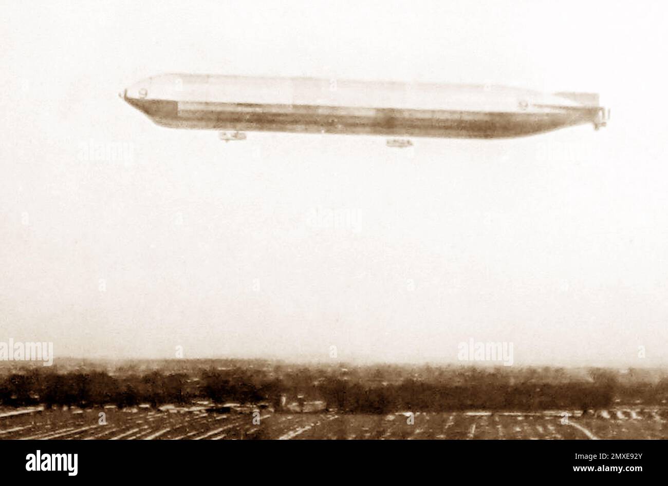 Nave aerea n. 9, inizio 1900s Foto Stock