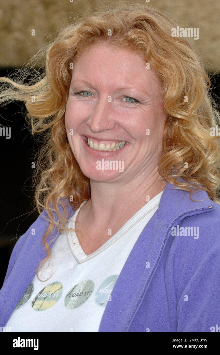 Charlie Dimmock. Hampton Court Palace Flower Show, East Molesey, Surrey. REGNO UNITO Foto Stock