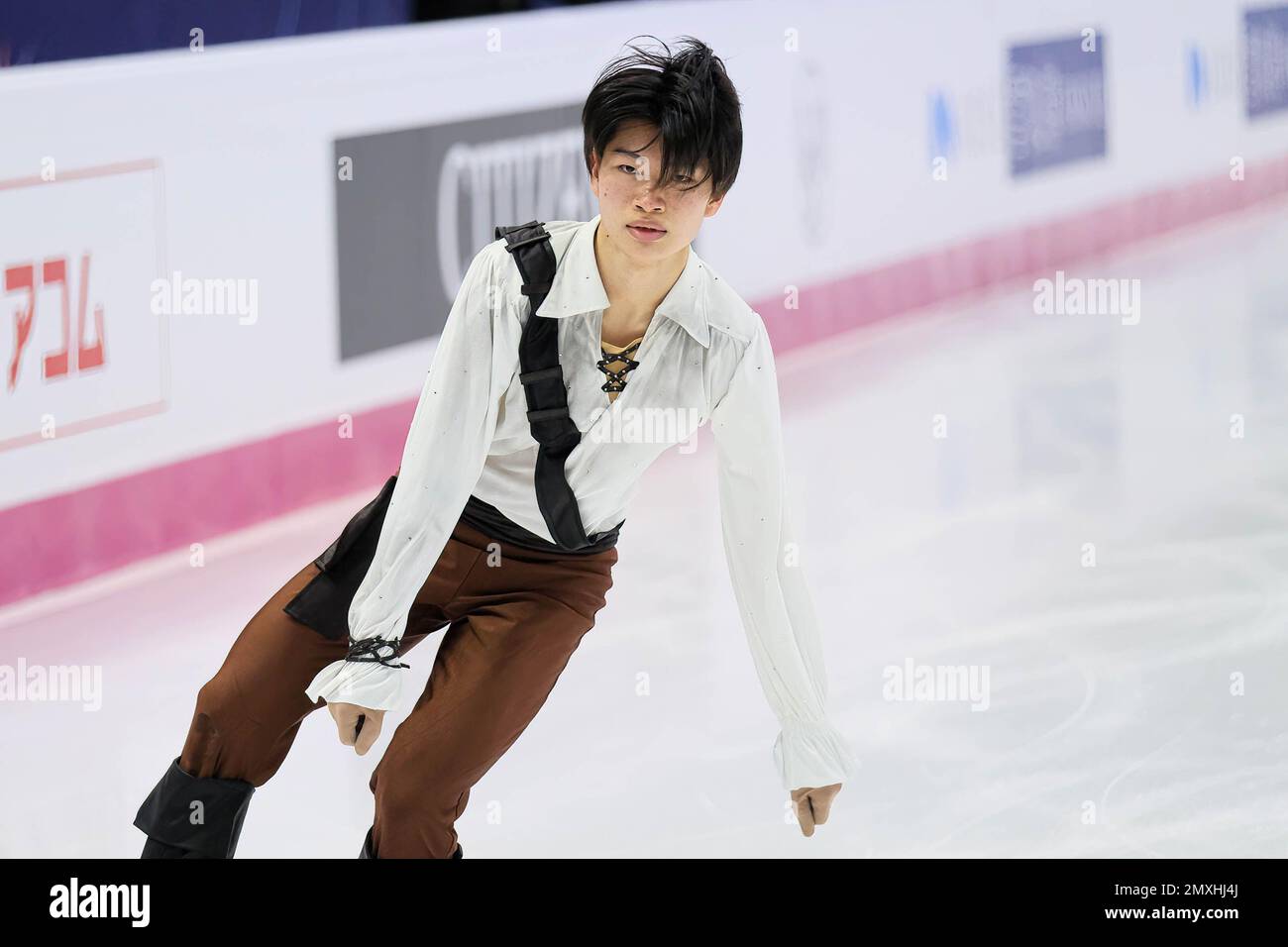 Torino, Italia. 10th Dec, 2022. Nozomu Yoshioka (JPN) si esibisce durante il Junior Men - Free Skating della ISU Grand Prix of Figure Skating Final Torino a Palavela (Foto di Davide di Lalla/SOPA Images/Sipa USA) Credit: Sipa USA/Alamy Live News Foto Stock