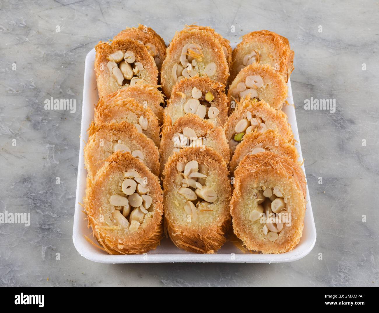 Foto stock di pistacchi dolci libanesi birmani Foto Stock