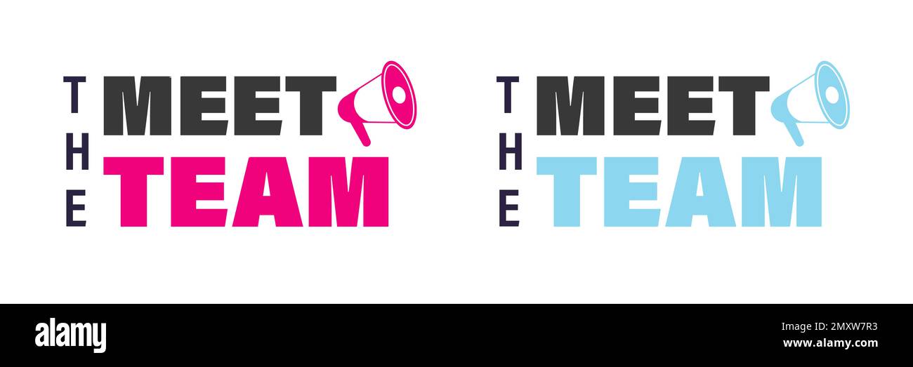 Incontra il concetto di team business diversificato Illustrazione Vettoriale