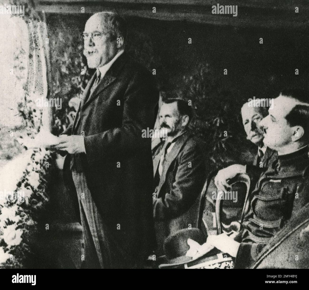 Politico francese, presidente, e PM Raymond Poincaré, 1910s Foto Stock