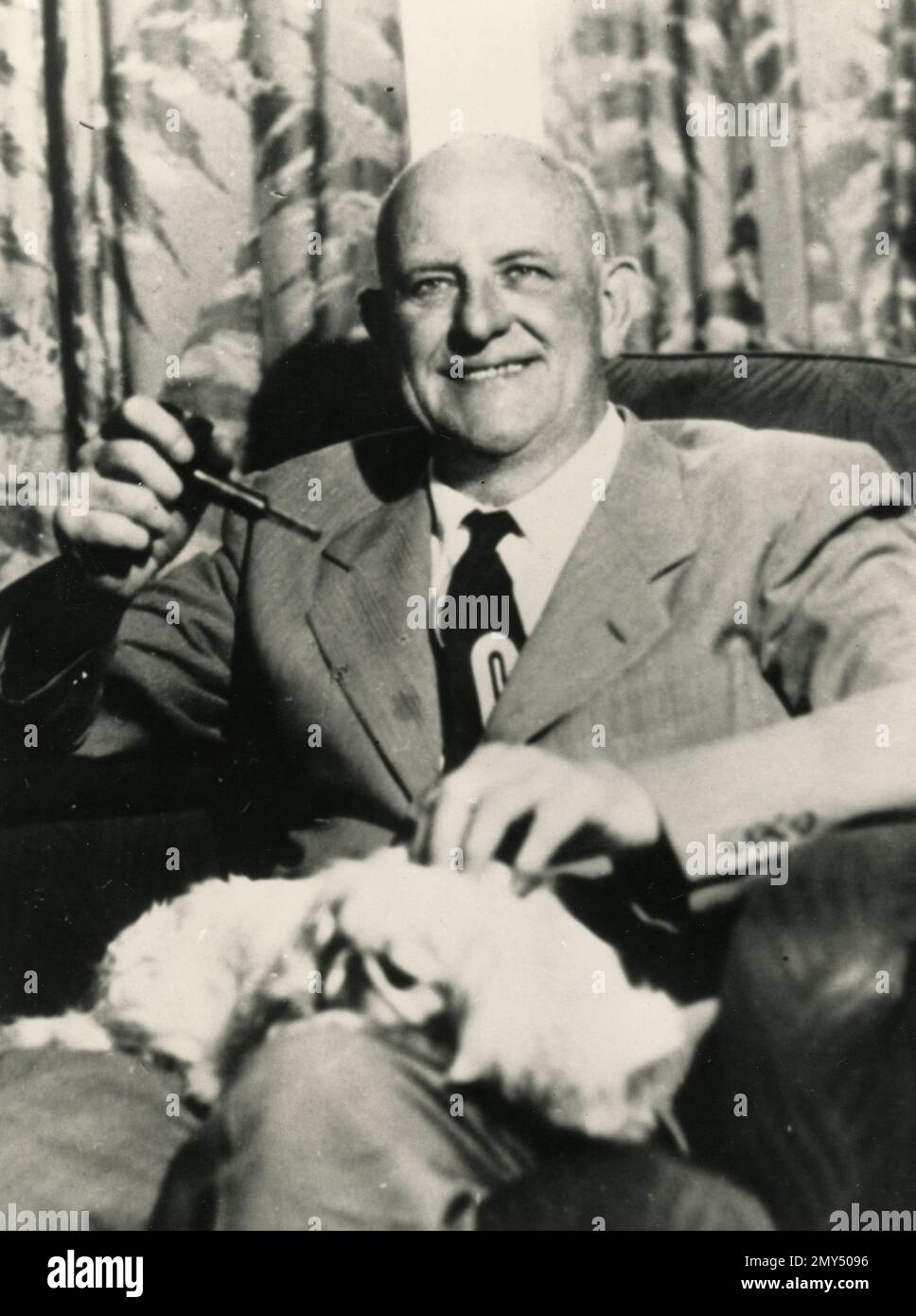 Autore e umorista inglese P.G. Wodehouse, Regno Unito 1960s Foto Stock