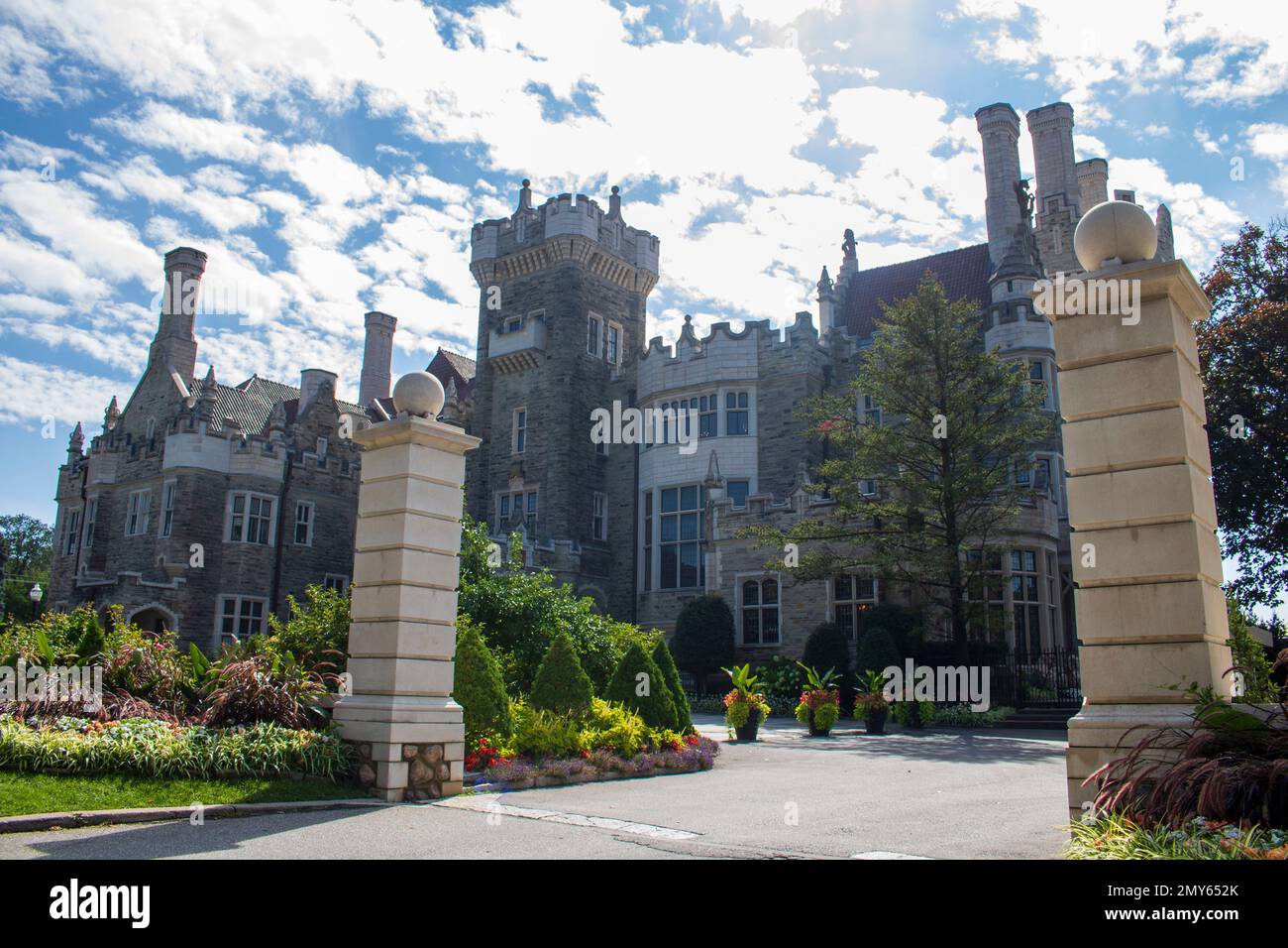 Casa Loma, Toronto Foto Stock