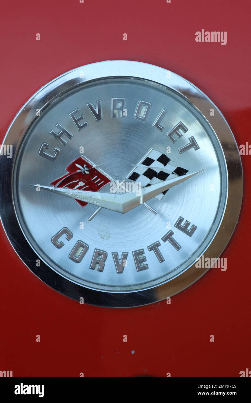 1960 corvette Foto Stock