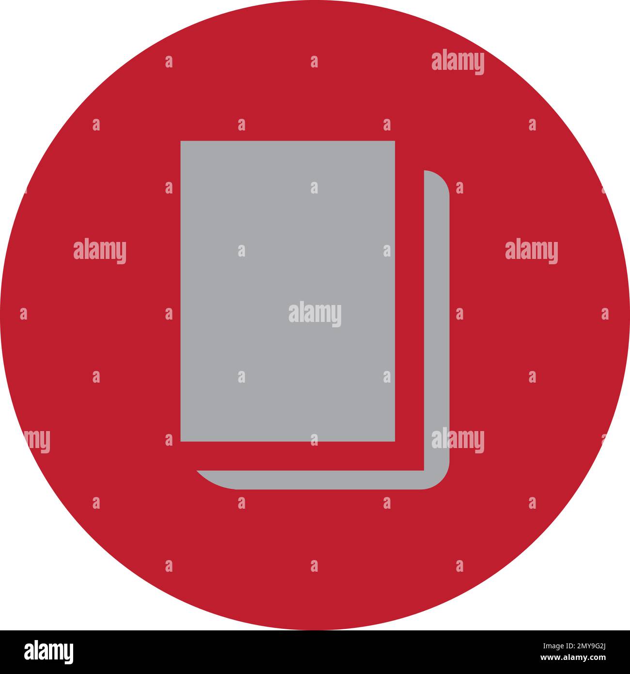 Design dell'illustrazione vettoriale del modello di logo del libro Education Illustrazione Vettoriale