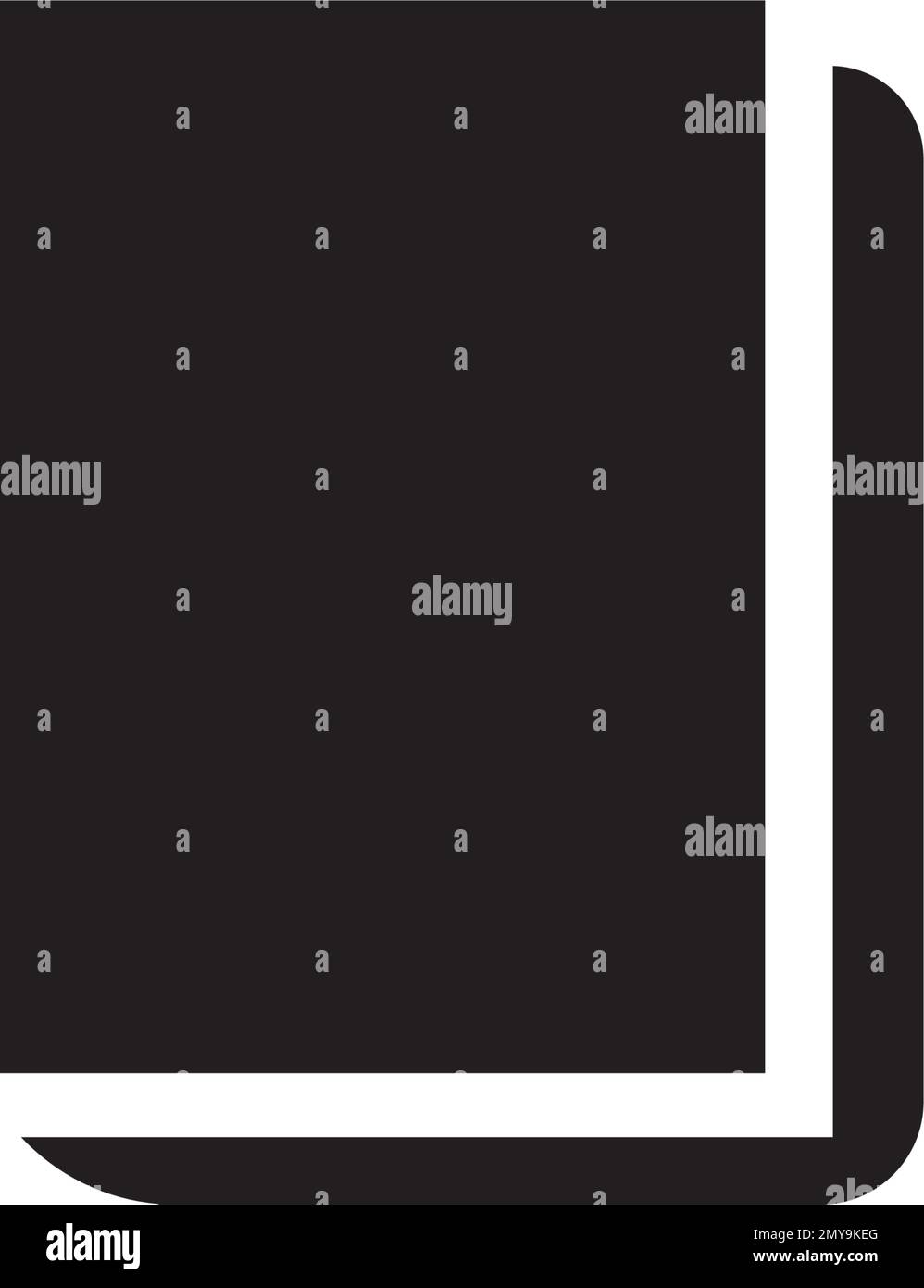 Design dell'illustrazione vettoriale del modello di logo del libro Education Illustrazione Vettoriale