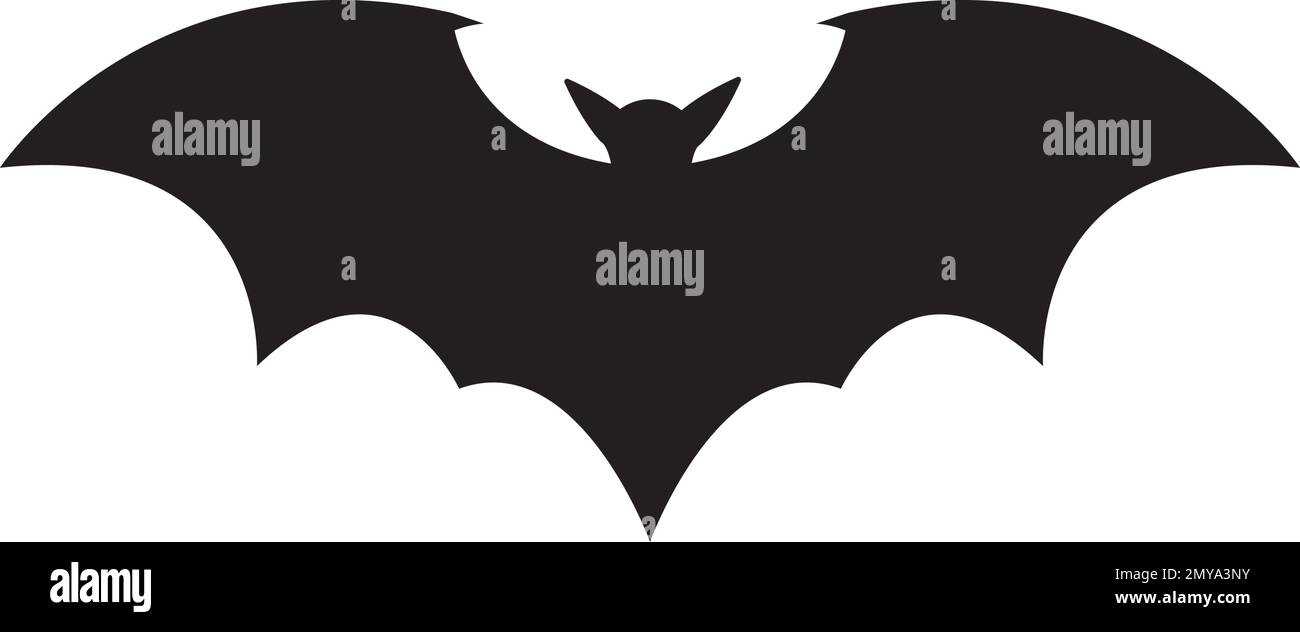 Icona BAT immagine vettoriale modello di disegno simbolo Illustrazione Vettoriale