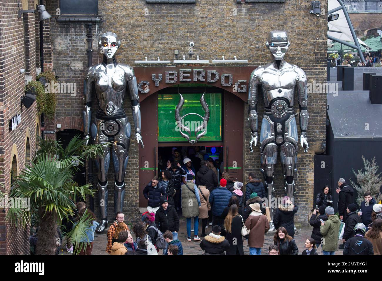 Cyber Dog Camden Market Londra Foto Stock
