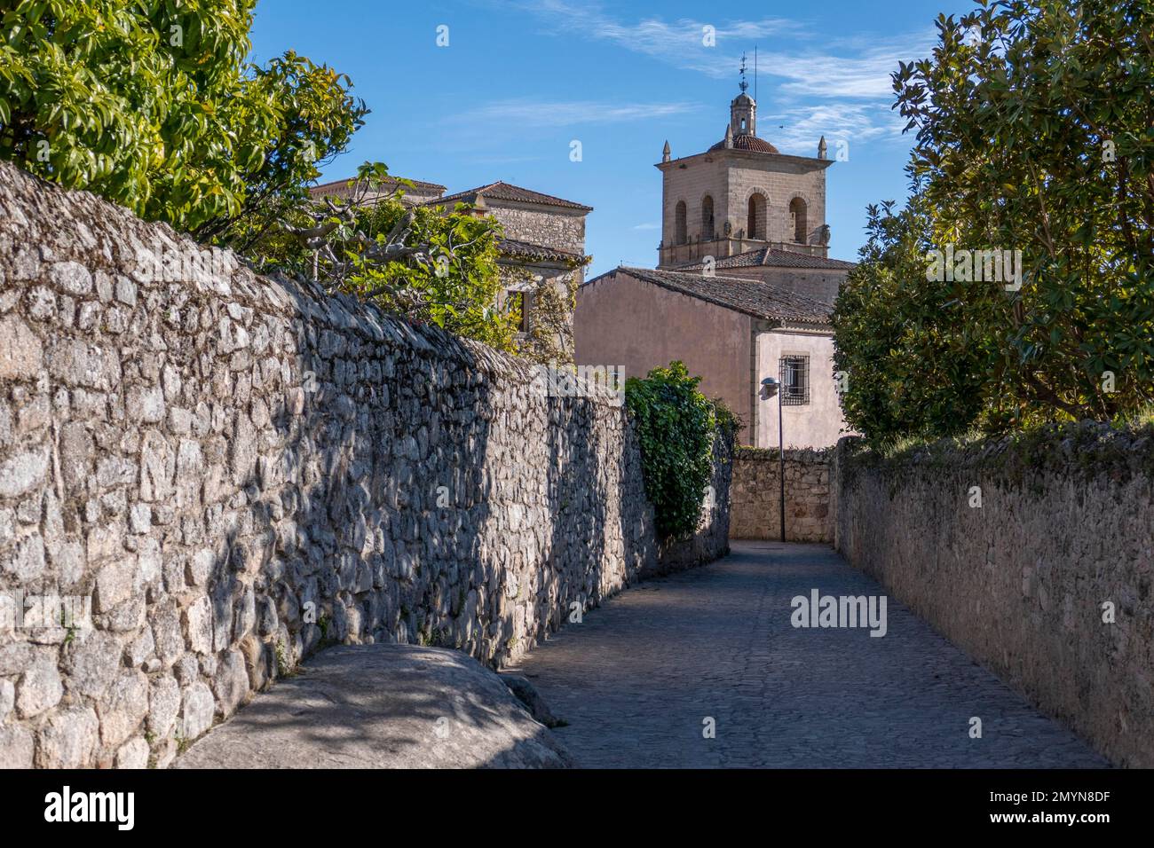 Trujillo, Chiesa, Provincia di Caceres, Spagna, Europa Foto Stock