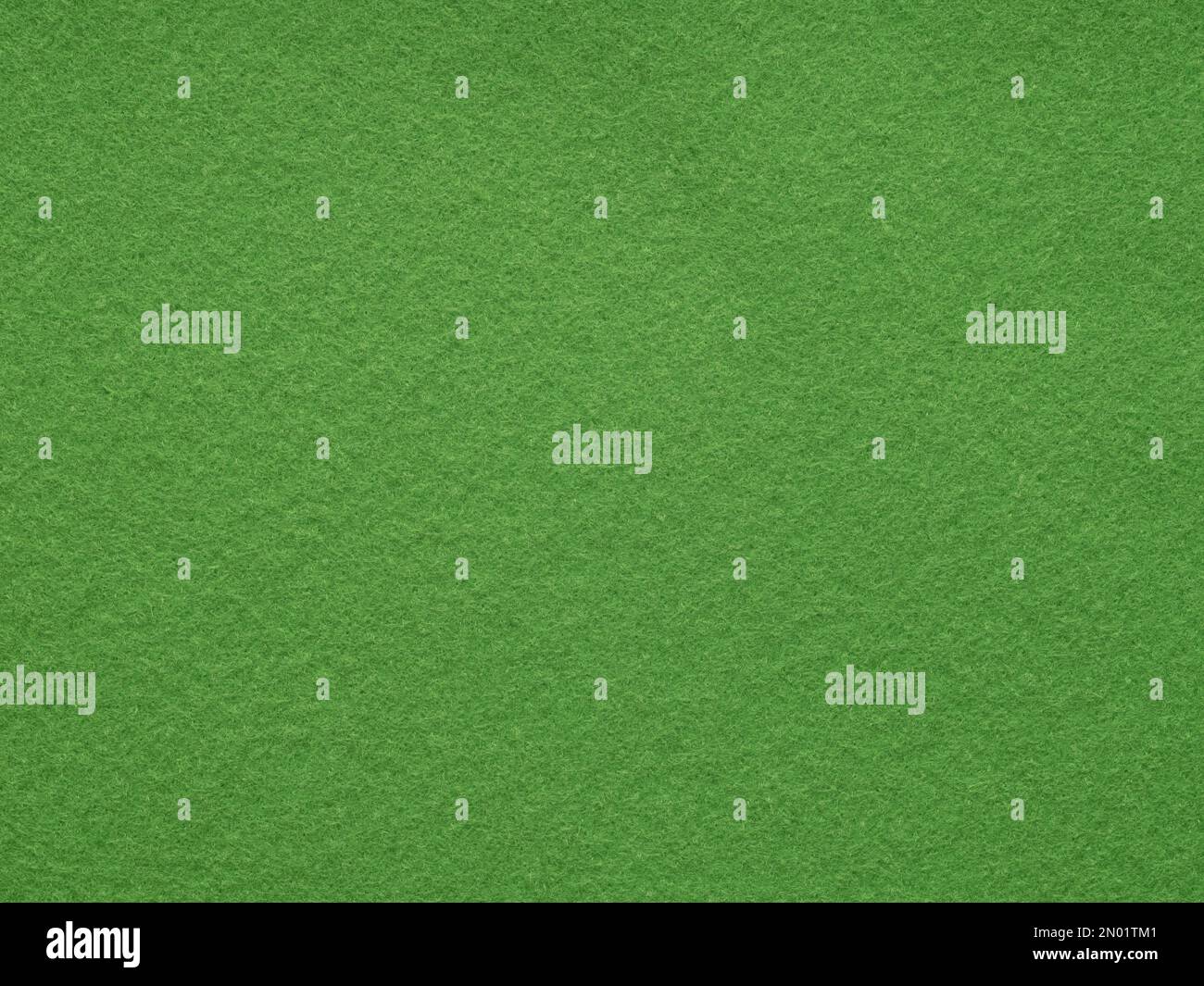 Texture di fondo in feltro verde. Superficie di snooker o tavolo da poker. Feltro naturale per patchwork o altre opere d'arte. Motivo texture di sfondo full frame Foto Stock