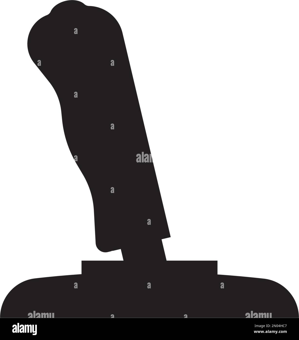 Modello di illustrazione del disegno vettoriale dell'icona del joystick Illustrazione Vettoriale