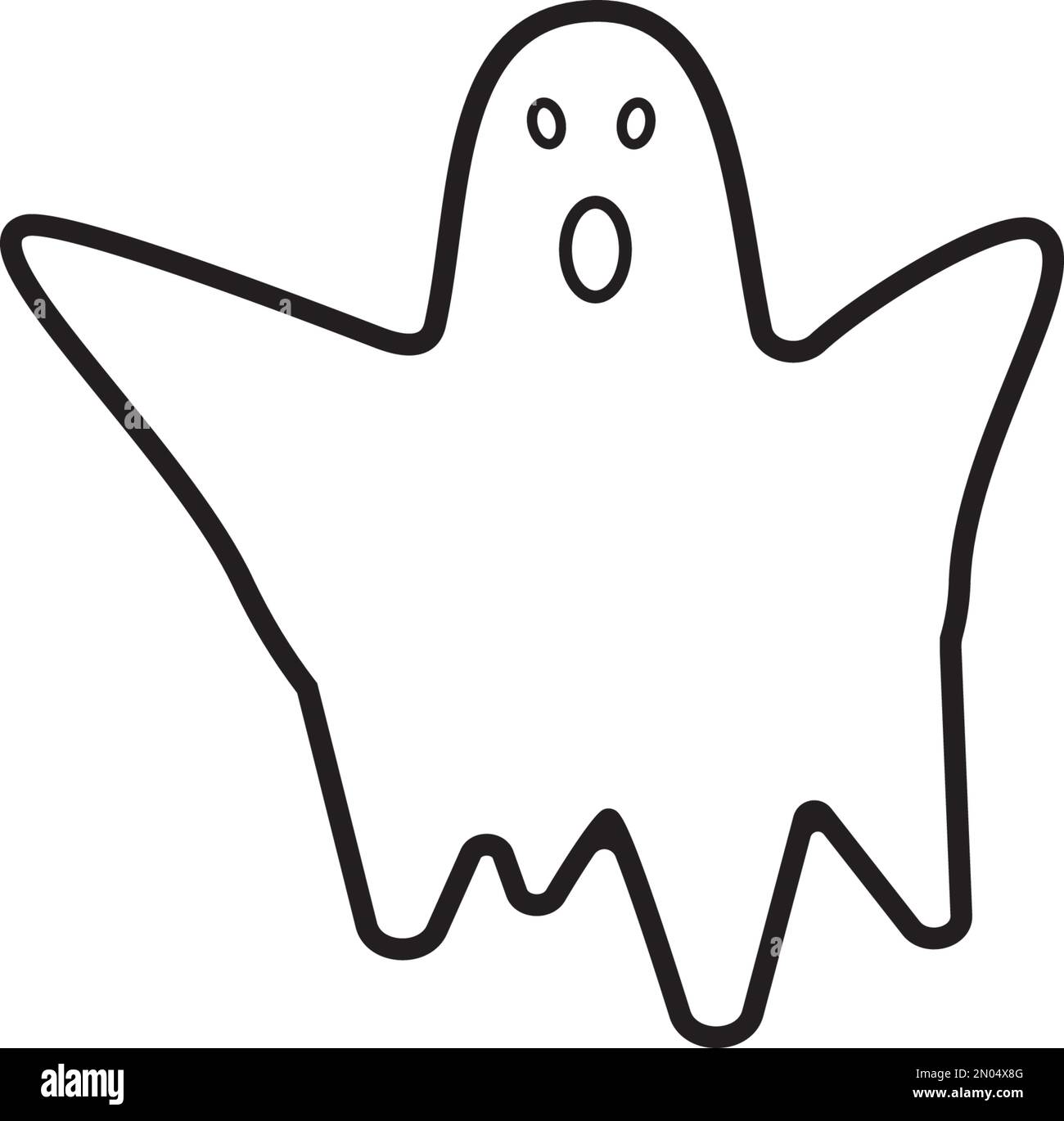 Sfondo del disegno di illustrazione vettoriale di Halloween dell'icona Illustrazione Vettoriale