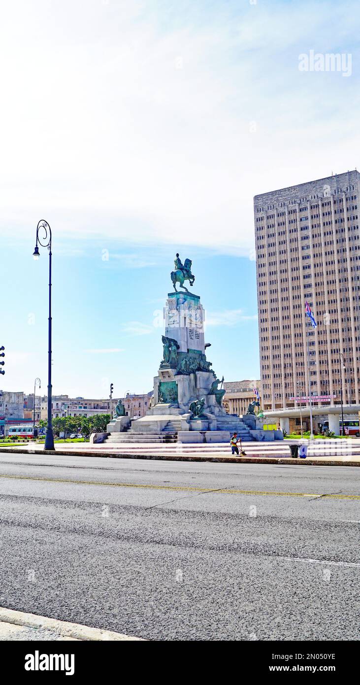 La Habana en la República de Cuba, Cuba, Caraibi Foto Stock