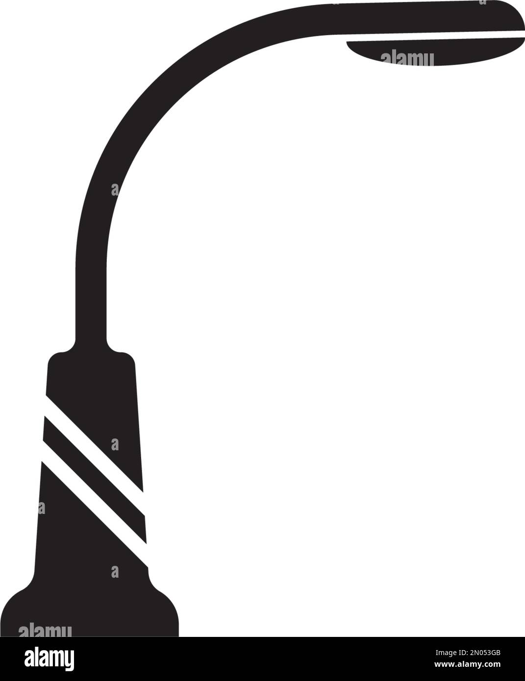 Disegno vettoriale icona luce da giardino illustrazione, simbolo e sfondo. Illustrazione Vettoriale