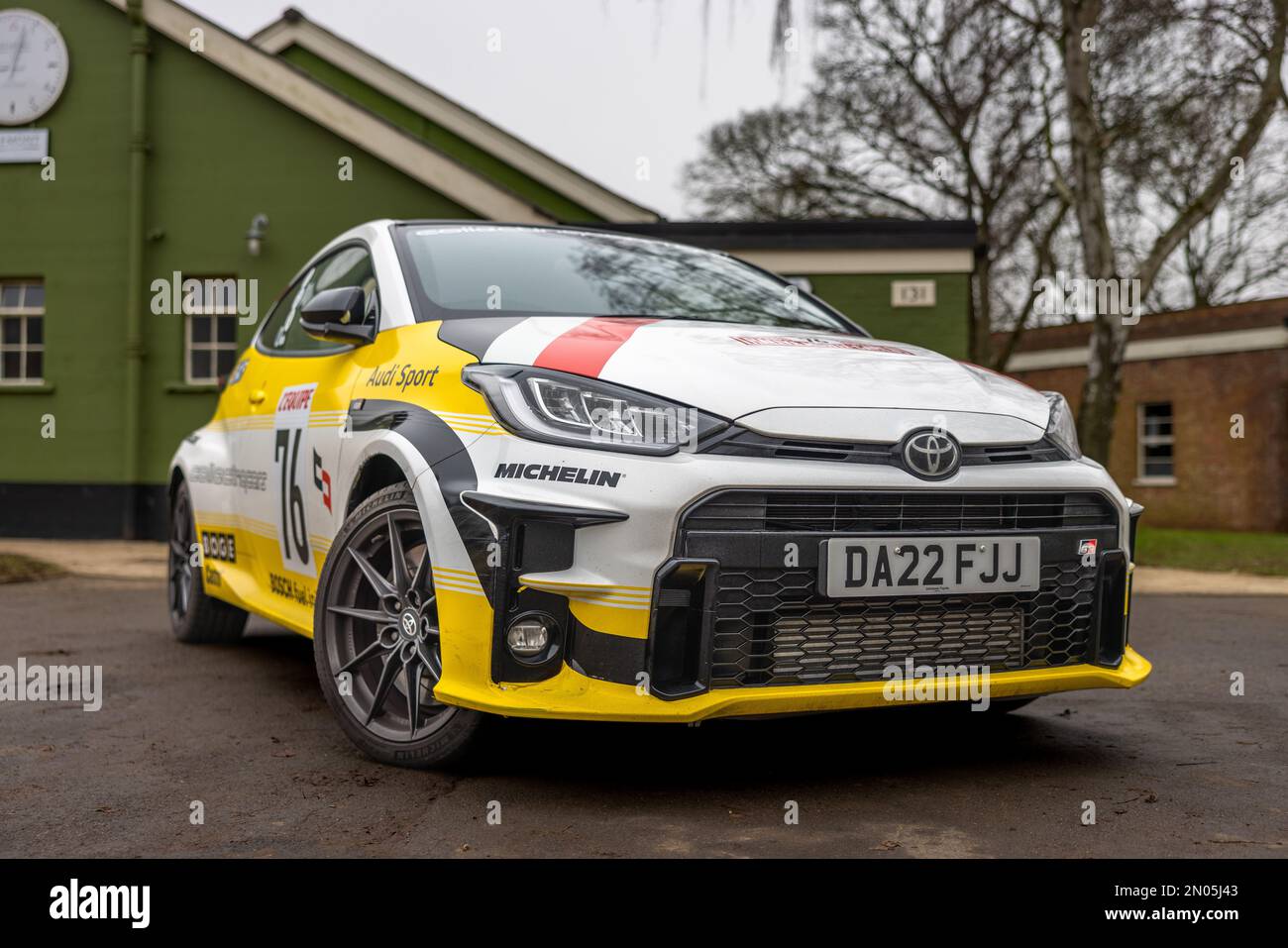 Toyota Yaris GR Circuit, in mostra all'Assemblea Giapponese tenutasi al Bicester Heritage Centre il 29th gennaio 2023. Foto Stock