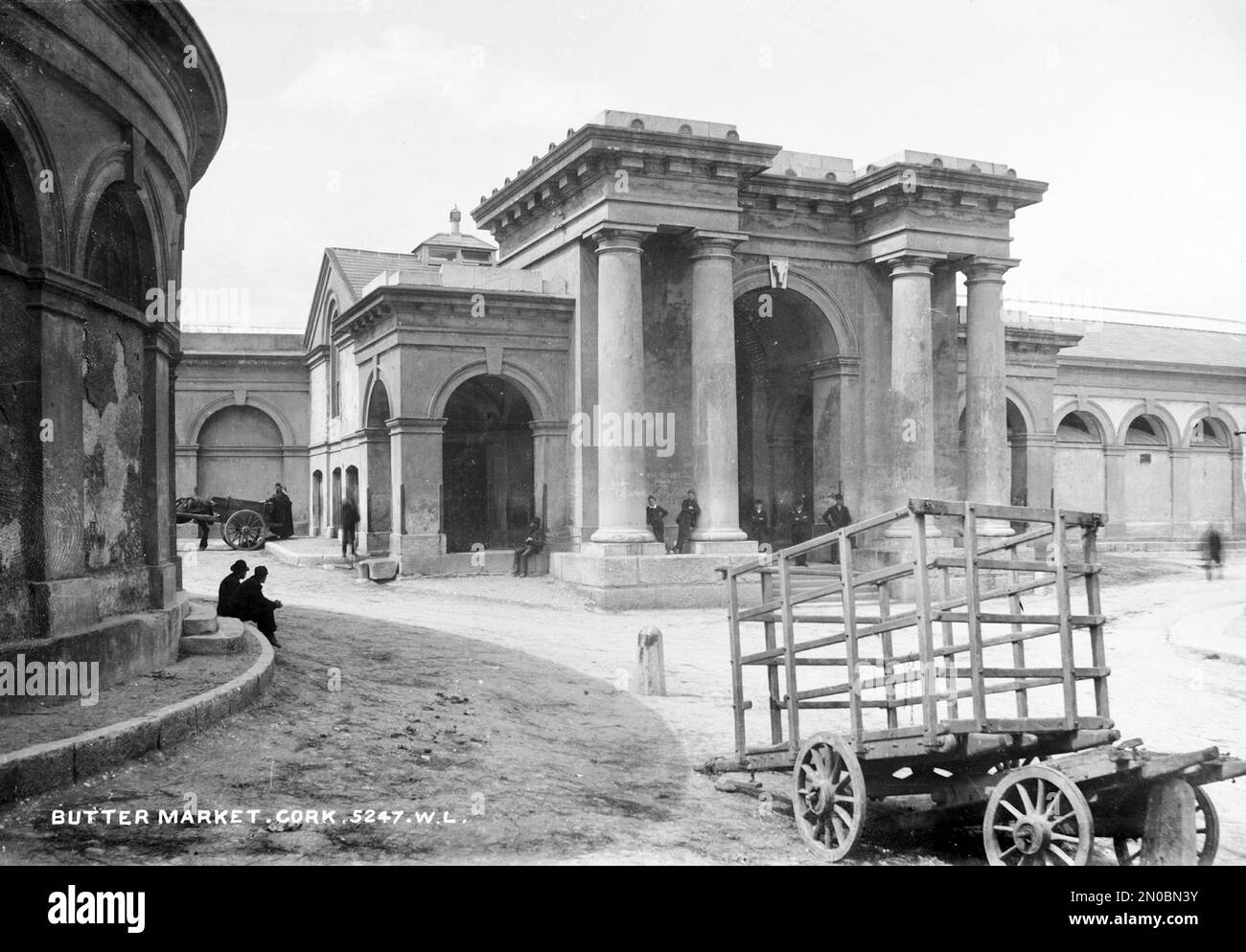 Robert French - mercato del burro, Cork, Irlanda Foto Stock