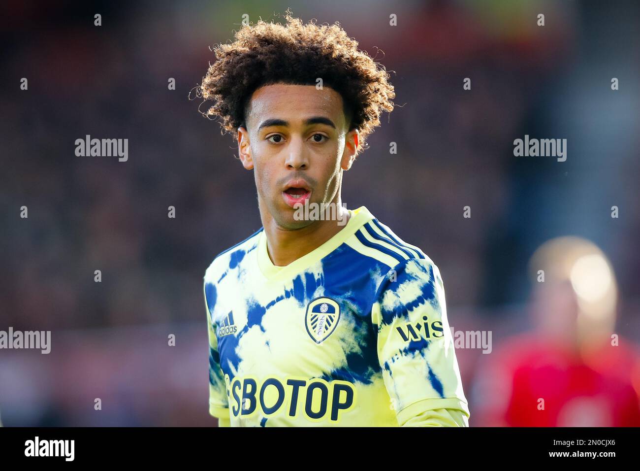 The City Ground, Nottingham, Regno Unito. 5th Feb, 2023. Premier League Football, Nottingham Forest contro Leeds United; Tyler Adams di Leeds United Credit: Action Plus Sports/Alamy Live News Foto Stock