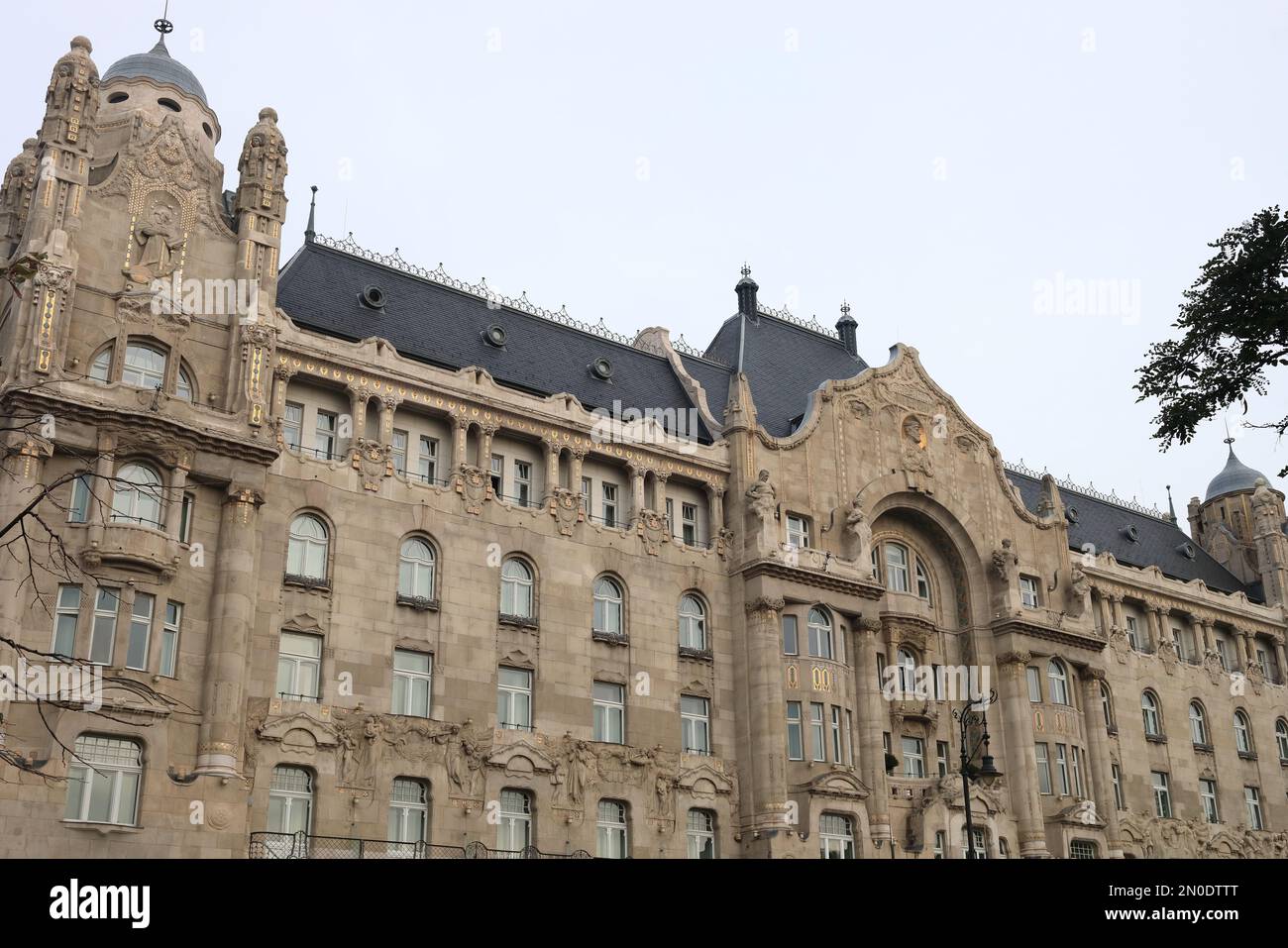 Edifici di Budapest Foto Stock