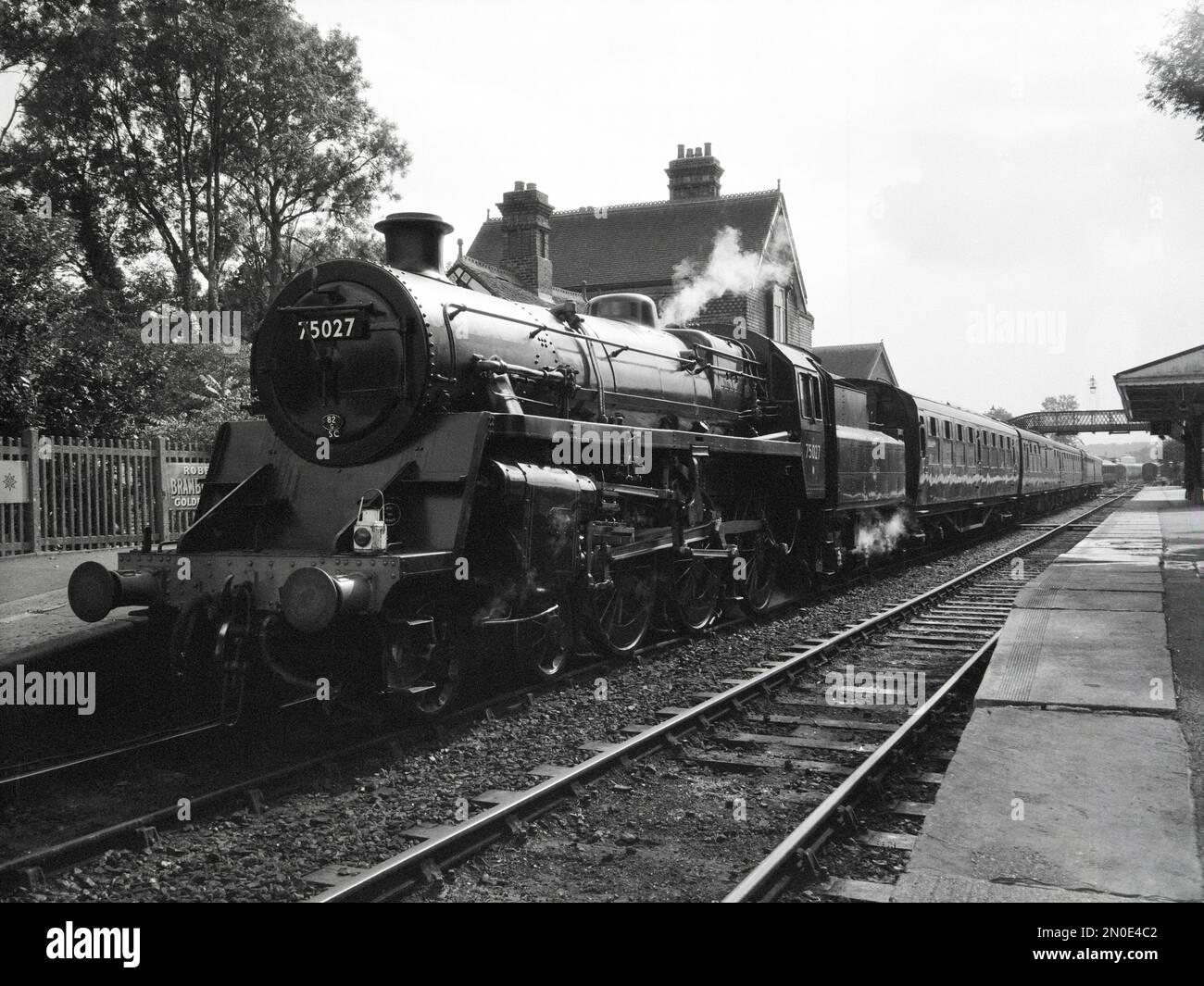 Bluebell Line Steam Railway - dettagli locomotive Foto Stock