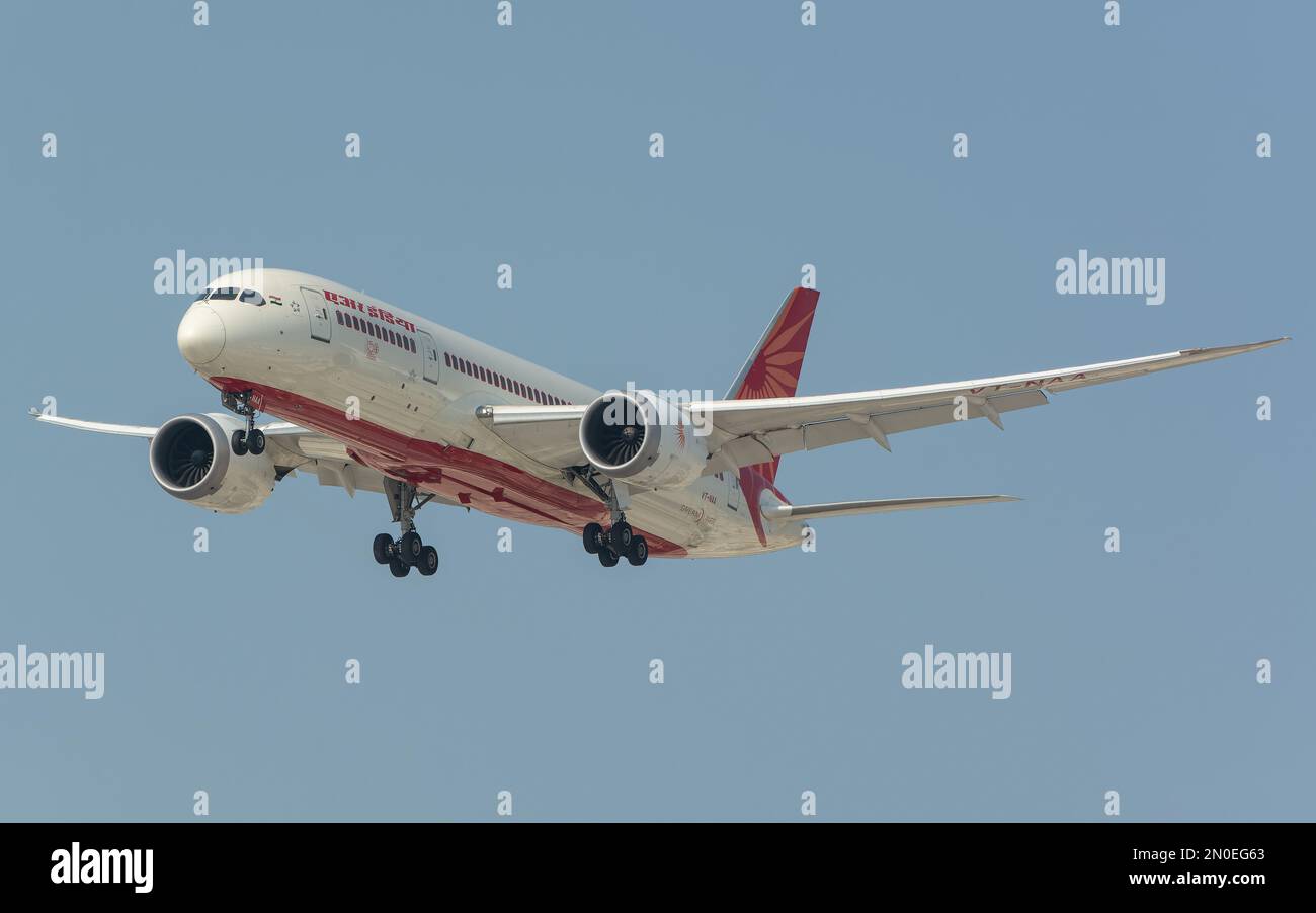 Aria india 787 in volo immagini e fotografie stock ad alta risoluzione ...