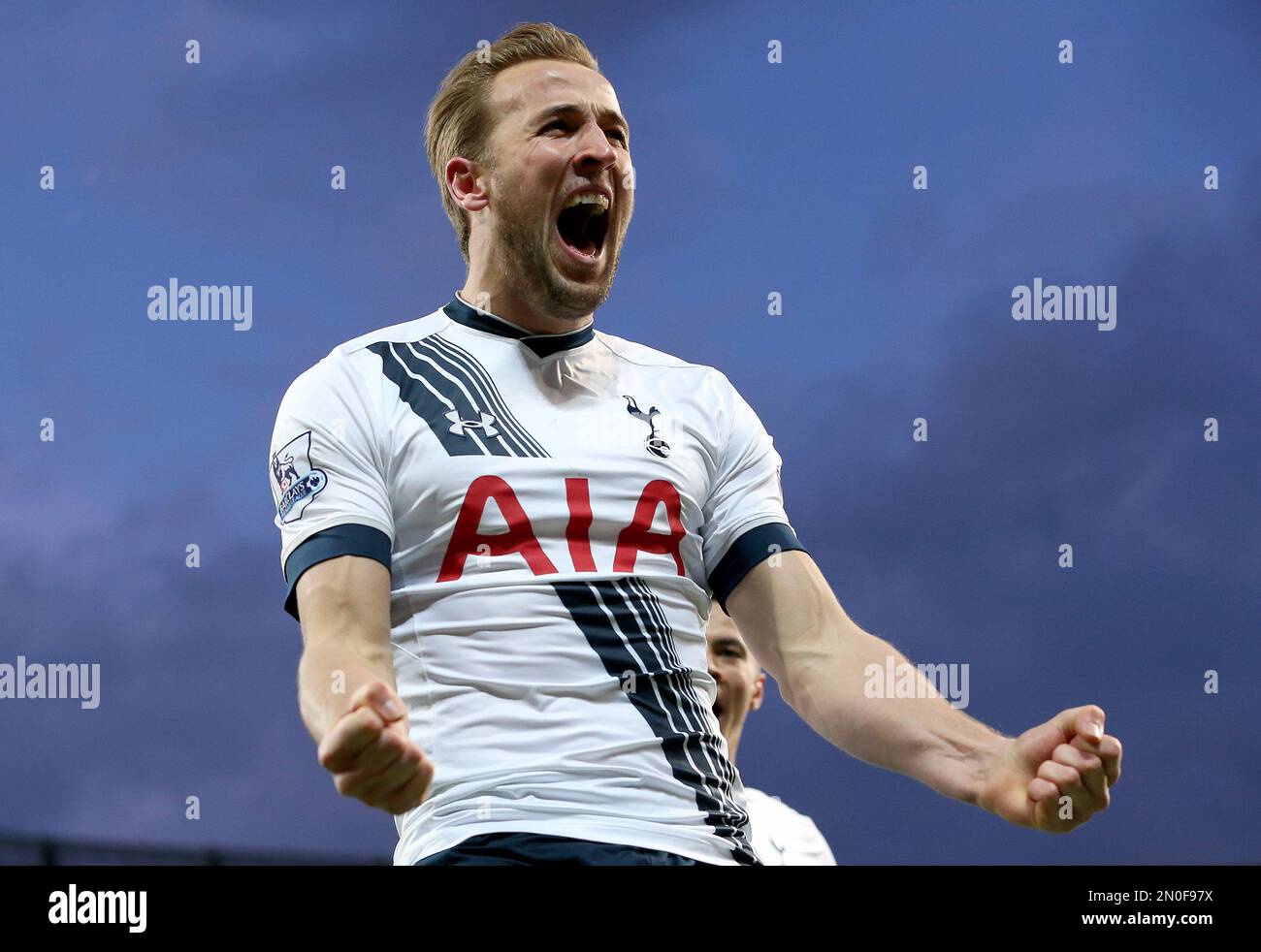 Foto del file datata 14-02-2016 di Harry Kane, che ha superato il record assoluto di Jimmy Greaves di 266 goal per Tottenham con il suo sciopero del 267th per il club contro Manchester City la domenica. Data di emissione: Domenica 5 febbraio 2023. Foto Stock