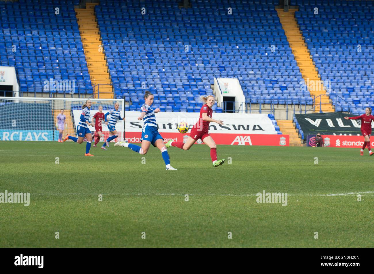Birkenhead, Liverpool, Regno Unito. 05th Feb, 2023. WSL Liverpool / Reading a Prenton Park Birkenhead, Liverpool (Terry Scott/SPP) Credit: SPP Sport Press Photo. /Alamy Live News Credit: SPP Sport Press Photo. /Alamy Live News Foto Stock