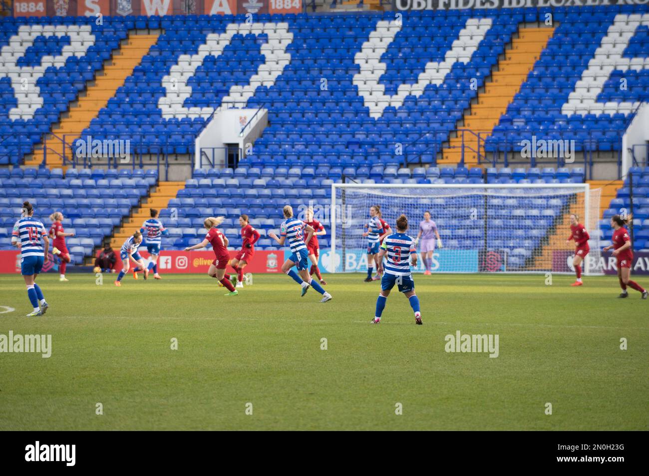 Birkenhead, Liverpool, Regno Unito. 05th Feb, 2023. WSL Liverpool / Reading a Prenton Park Birkenhead, Liverpool (Terry Scott/SPP) Credit: SPP Sport Press Photo. /Alamy Live News Credit: SPP Sport Press Photo. /Alamy Live News Foto Stock