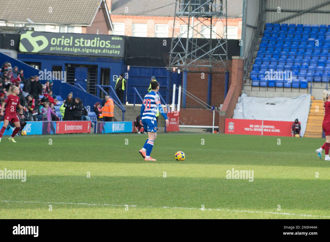 Birkenhead, Liverpool, Regno Unito. 05th Feb, 2023. WSL Liverpool / Reading a Prenton Park Birkenhead, Liverpool (Terry Scott/SPP) Credit: SPP Sport Press Photo. /Alamy Live News Credit: SPP Sport Press Photo. /Alamy Live News Foto Stock