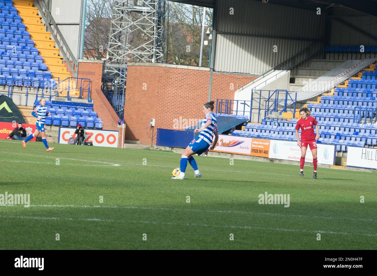 Birkenhead, Liverpool, Regno Unito. 05th Feb, 2023. WSL Liverpool / Reading a Prenton Park Birkenhead, Liverpool (Terry Scott/SPP) Credit: SPP Sport Press Photo. /Alamy Live News Credit: SPP Sport Press Photo. /Alamy Live News Foto Stock