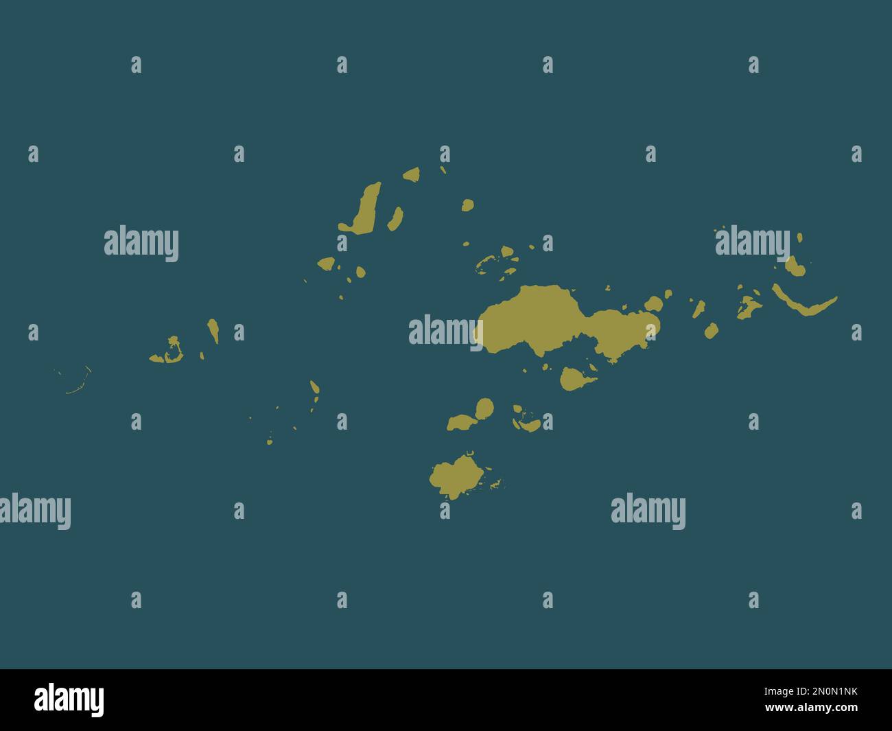 Sulu, provincia delle Filippine. Forma a tinta unita Foto Stock