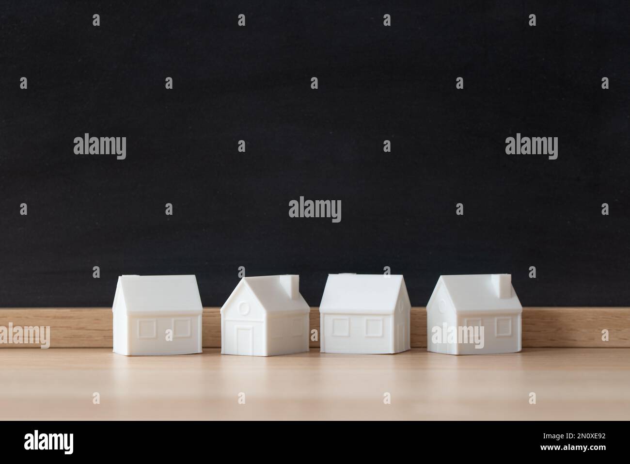 Alloggiamento di concetto di mercato Foto Stock