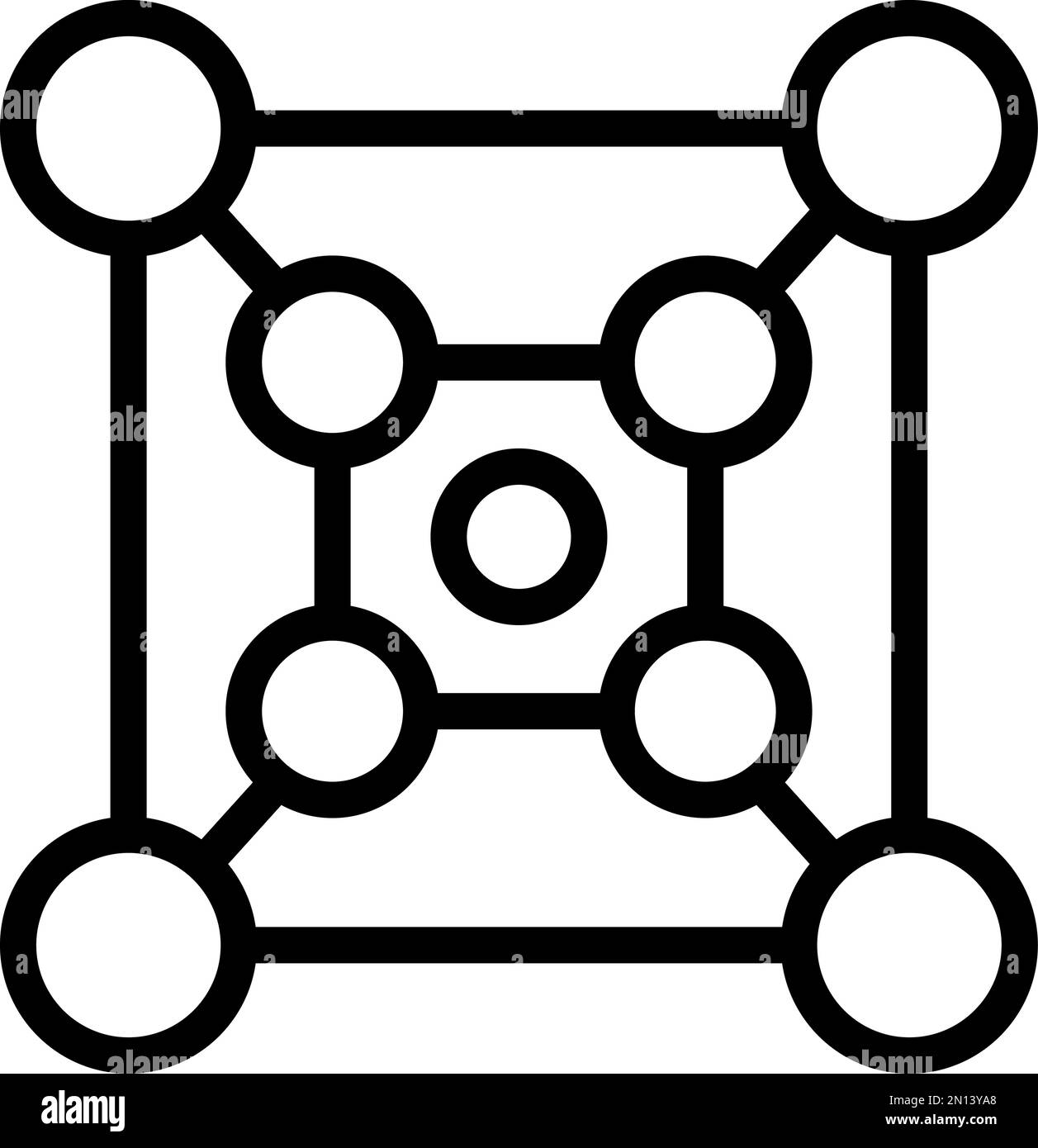 Stampa digitale vettore contorno icone. Dispositivo plotter. Offset formato Illustrazione Vettoriale