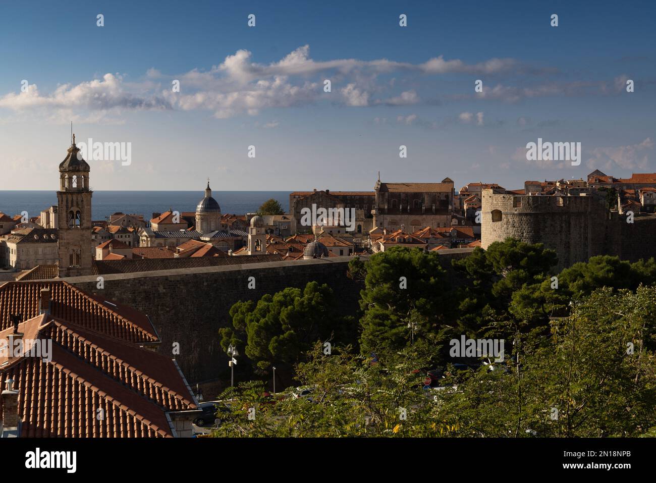 Città vecchia, Dubrovnik Croazia Foto Stock