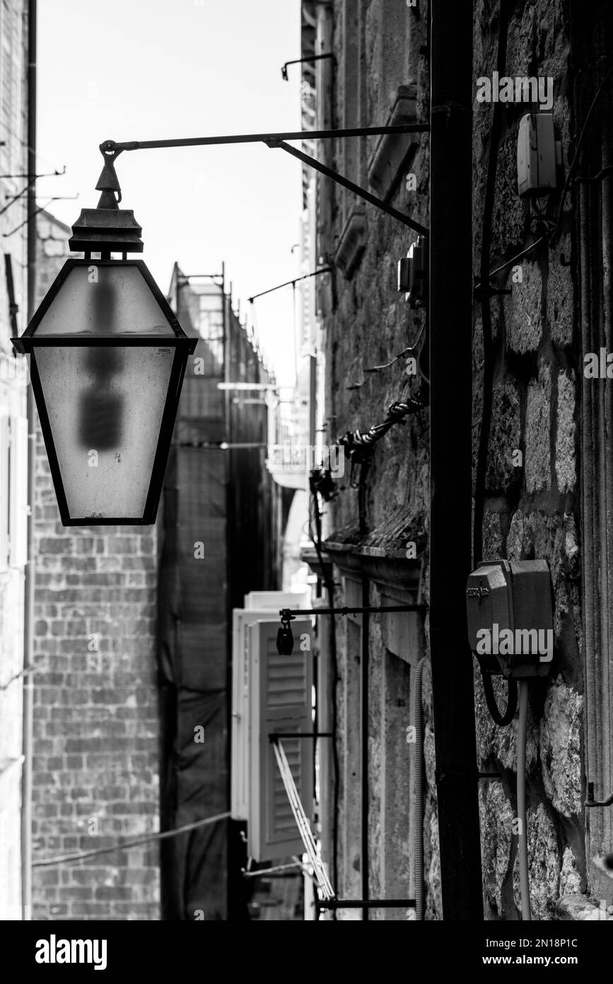 Città vecchia, Dubrovnik Croazia Foto Stock